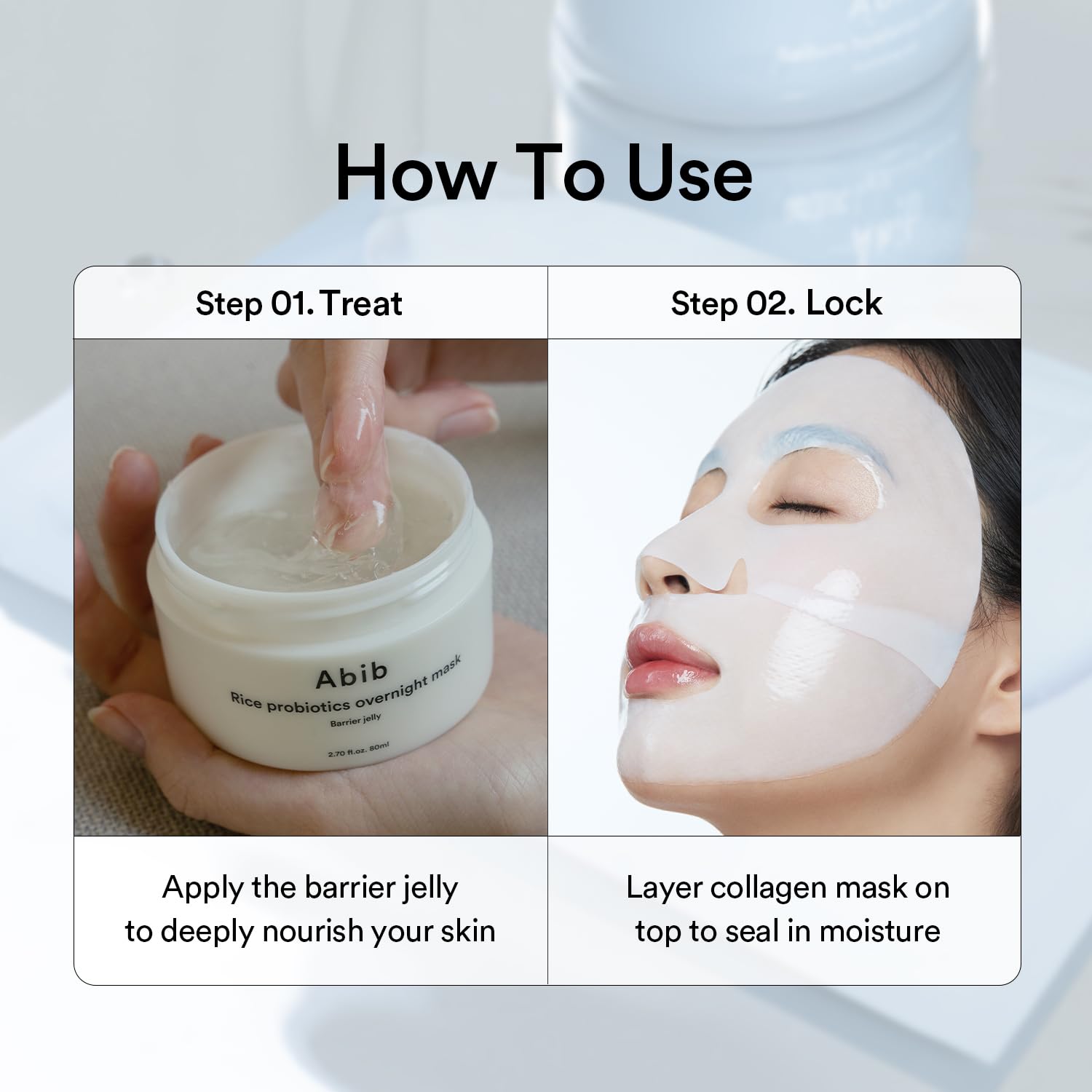 Abib Collagen Gel Mask Sedum Jelly 4'lü Maske | Kore Vegan
